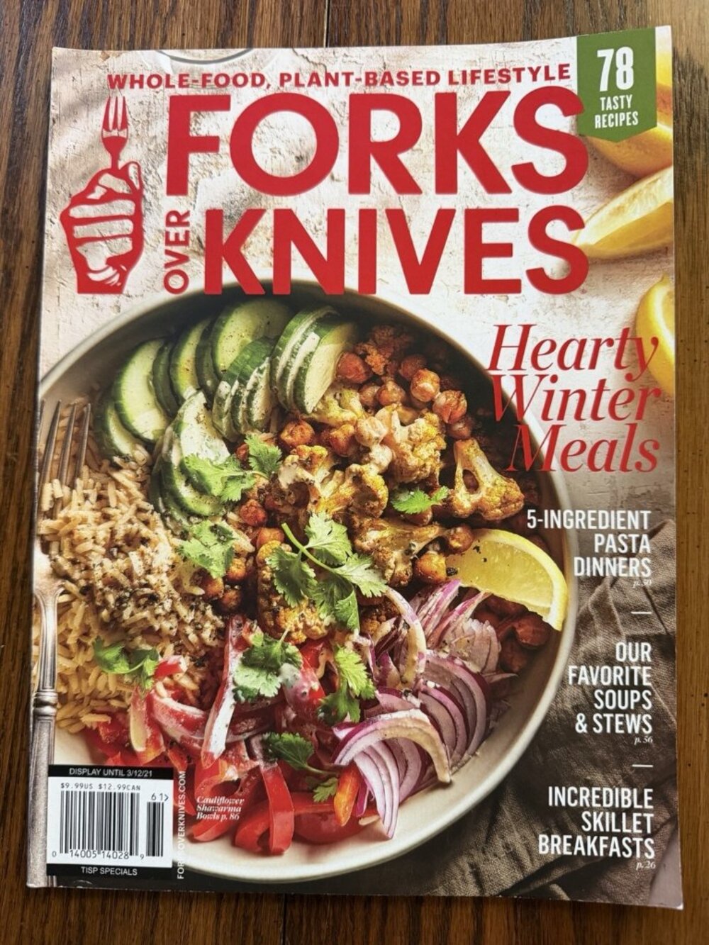 Forks Over Knives Winter 2021 Magazine 78 Tasty Recipes Hearty Winter Meals